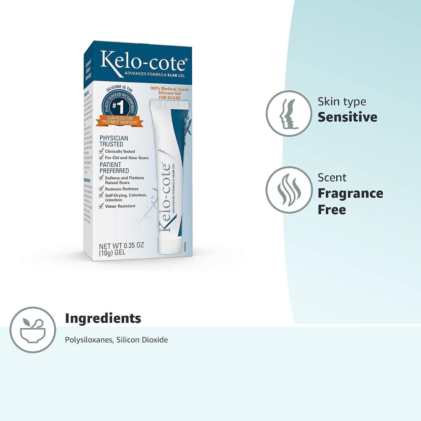 KELO-COTE® Scar Gel – 2-Pack KELO-COTE